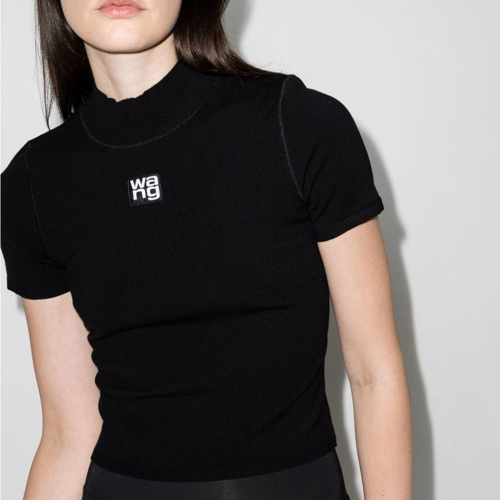 Alexander Wang Black Short Sleeve Tee